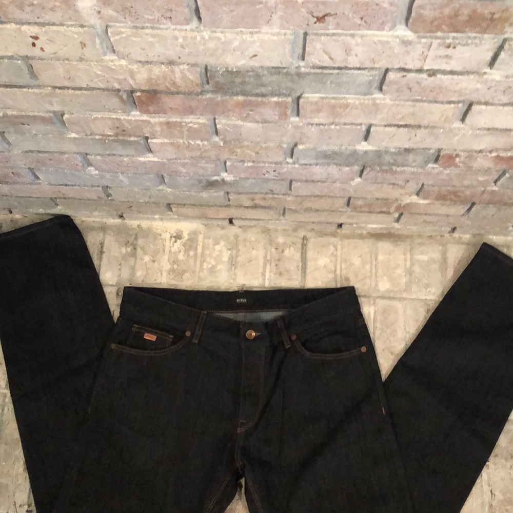 BOSS Hugo Boss Maine Straight Leg Jeans